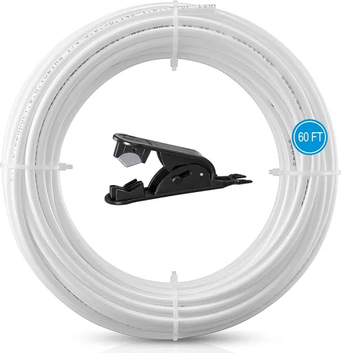 Miniatura 7 de Tubería de agua RO de 20 pies y 1/4 de pulgada de diámetro exterior, tubo certificado NSF para sistema de filtro purificador de agua RO