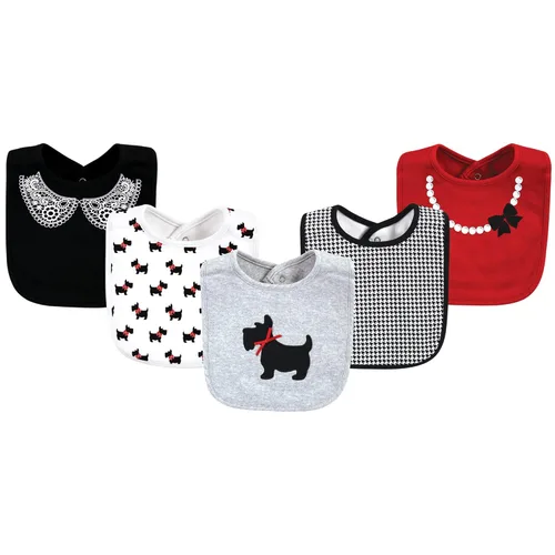Miniatura 59 de Hudson - Babero unisex de algodón para bebé, baberos de algodón, talla única , Cactus rosa