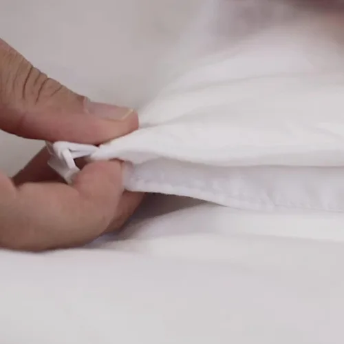 Miniatura 7 de Silk Bedding Direct. Dos rellenos de edredón rellenos de seda de morera de primera calidad. Combinación de verano y otoño. Matrimonial, 90 x 80