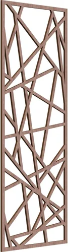 Miniatura 43 de Conway Paneles de pared decorativos de madera con calado, 9 3/8 pulgadas de ancho x 24 3/8 pulgadas de alto x 1/4 de alto, aliso