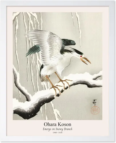 Miniatura 24 de Poster Master Vintage Ohara Koson Poster - Retro Blooming Lotus Flowers Print - Japanese Art - Flower Illustration - Aesthetic Design - Floral