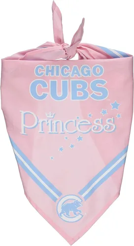Miniatura 4 de Sporty K9 MLB Chicago Cubs - Bandana rosa para perro, talla S
