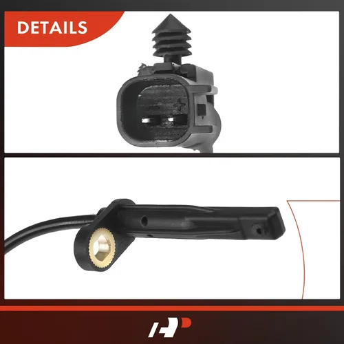 Miniatura 7 de A-Premium Sensor de velocidad de rueda ABS delantero compatible con modelos Cadillac y Saab - SRX 2010-2016, 9-4X 2011 - lado delantero