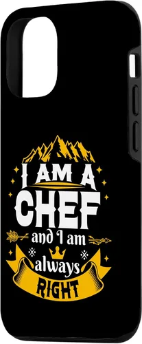 Miniatura 2 de iPhone 15 Chef Always Right For Men Unique Ideas Cooking Cook Case