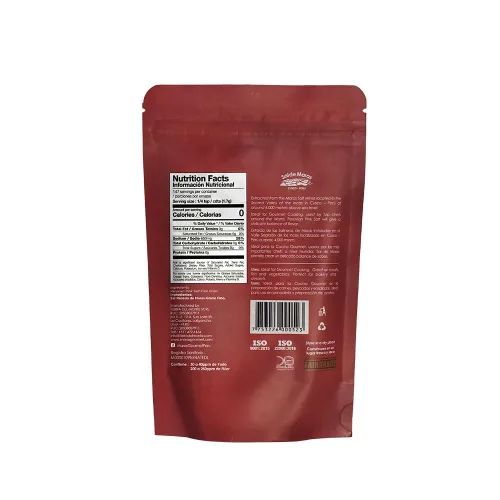 Miniatura 2 de MARAS GOURMET Rosa peruano Sal de Maras Sal rosa de grano fino cosechada a mano - Sabor único Bolsa de sal fina 8.8 oz (250g)