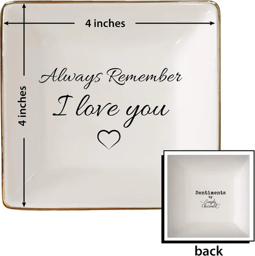 Miniatura 16 de Simply Charmed Amo Mi Abuela – Divertido regalo español para el Día de la Madre para la abuela de cerámica o soporte para anillos – Elegante bandeja