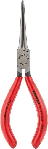 Miniatura 6 de Juego de 2 alicates de punta de aguja extra largos con bolsa de retención y KNIPEX - 31 11 160 herramientas - Alicates de punta de aguja (3111160)