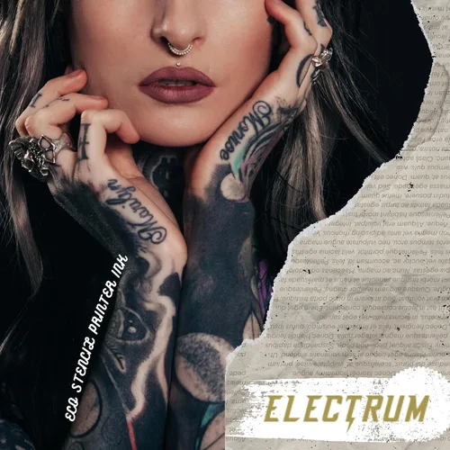 Miniatura 5 de Electrum Tinta de impresora Eco Stencils — Botella de 4 oz