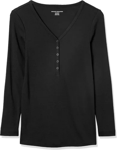 Miniatura 3 de Tienda Essentials Camisa Henley ajustada de maternidad para mujer