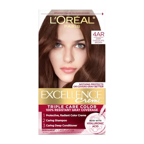 Miniatura 48 de L'Oreal Paris Excellence Crème - Tinte permanente para el cabello, color de cabello de triple cuidado, complejo Pro-Keratine para una cobertura