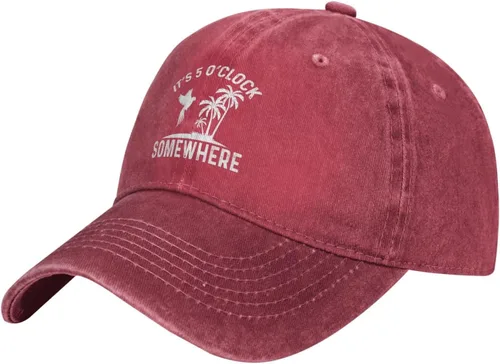 Miniatura 2 de Philysonic 5 Oclock Somewhere Hat It is 5 Oclock Somewhere Hat Sombrero Mujer Gorra de béisbol Cool Hats