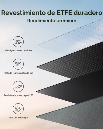 Miniatura 4 de BLUETTI Panel solar de 200 W para generador solar EB3A AC2A AC50B AC70 AC180 AC200L Elite 200 V2 AC300 AC500 B300K, cargador solar plegable