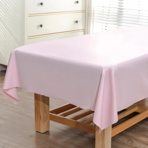 Miniatura 12 de WenBags Sábanas de mesa de masaje duraderas de PVC, impermeable y a prueba de aceite, cubierta de protección para cama de masaje, sábanas de spa
