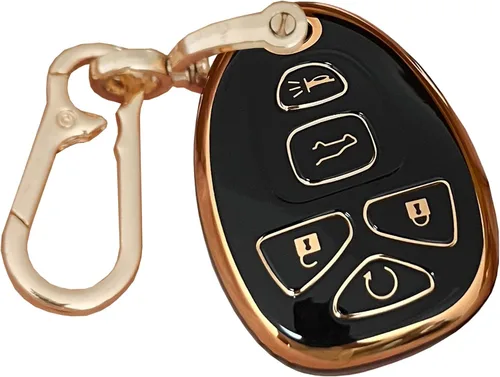 Funda de TPU para llavero GMC con llavero compatible con Chevy Suburban Tahoe Traverse Buick Enclave Cadillac Escalade GMC Acadia Yukon Remote Smart