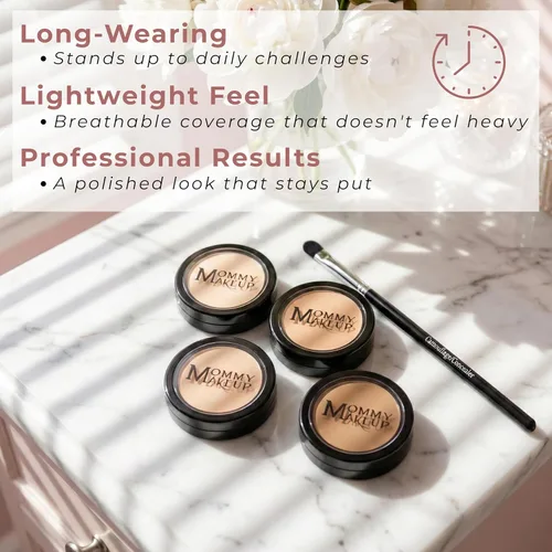 Miniatura 6 de Corrector Mommy's Little Helper en ojos brillantes (ligero), corrector debajo de los ojos, cobertura facial, base de sombra de ojos, se mantiene