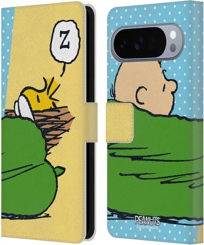 Miniatura 77 de Head Case Designs Officially Licensed Peanuts Snoopy & Woodstock 2 Halfs and Laughs Leather Wallet Case Compatible with Google Pixel 8 Snoopy