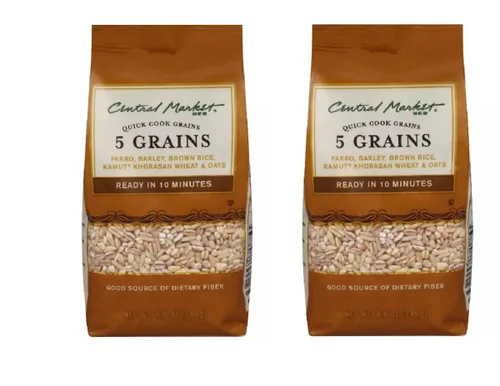 Miniatura 5 de Central Market HEB - Granos de cocción rápida de 8.8 onzas, paquete de 2 (Bulgur)