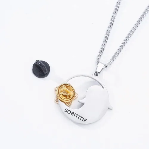 Miniatura 5 de Boryeer Genshin Impact - Collar de cosplay de personajes de Hu Tao, lindo fantasma de Halloween, regalos para los amantes del anime