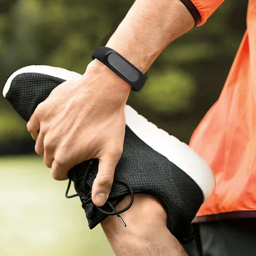 Miniatura 6 de AK Pulseras de silicona – Bandas suaves paquete de 3 para Xiaomi Mi Band 5, Mi Band 6, Amazfit Band 5 y Band 6 – Correa deportiva para mujeres