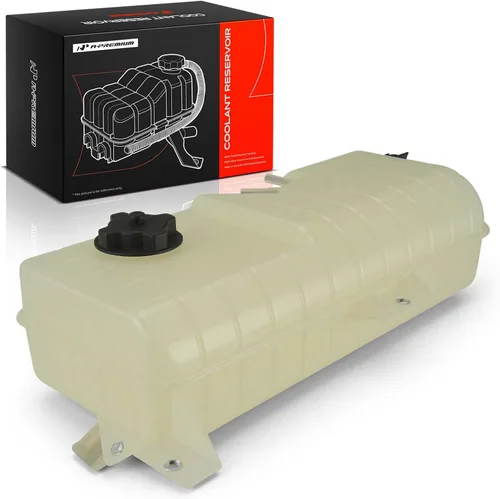 A-Premium Tanque de depósito de recuperación de desbordamiento de refrigerante del motor [w/tapa y sensor] Compatible con Volvo VN 2004-2004, VNL