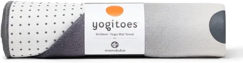 Miniatura 7 de Manduka Yogitoes Toalla para Esterilla de Yoga Caliente - 71" Agarre Activado por Humedad Protuberancias de Silicona Patentadas Altamente