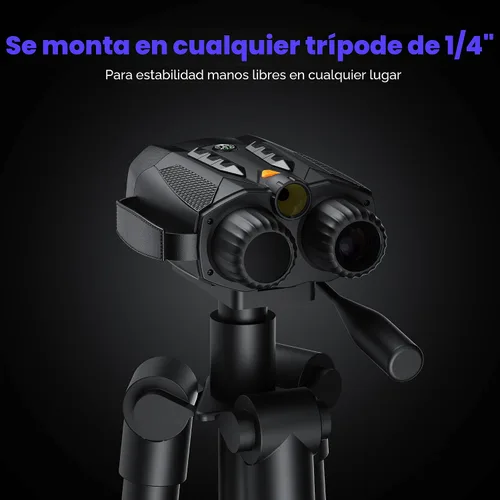 Miniatura 3 de Gafas de visión nocturna para adultos 4k: prismáticos tácticos con cámara - gafas infrarrojas para cazador - regalo electrónico digital - regalos