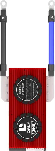 Miniatura 20 de DALY BMS Smart BMS 48V LiFePO4 30A 15S Batería de litio PCB placa de protección con cables de equilibrio para 18650 LiFePO4 3.2V batería de celdas
