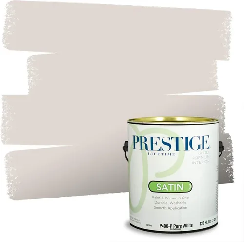 Miniatura 96 de Prestige Paints - 2 en 1, pintura base y pintura de exterior, P500-N-SW7020 SW6991-PCM