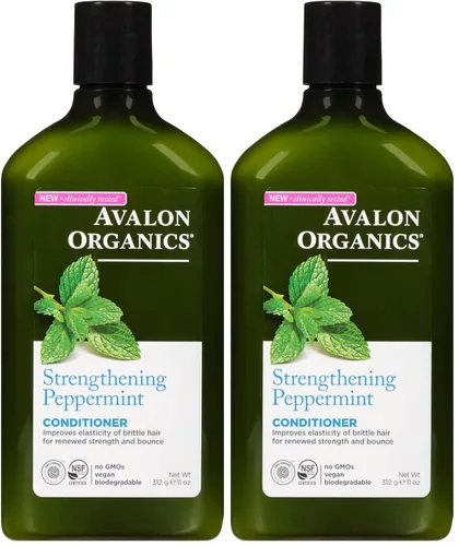 Miniatura 13 de Avalon Organics Champú Clarificante de Limón, Elimina la Acumulación para Restaurar Brillo y Luminosidad, 11 Onzas Líquidas