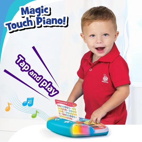 Miniatura 5 de HAP-P-KID Piano mágico para bebé, juguete musical para niños, instrumento musical con sensor táctil, interruptor entre el xilófono, niños juegan