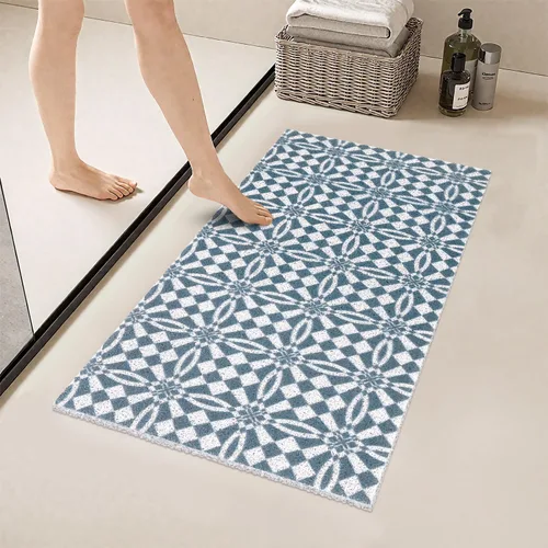Miniatura 27 de Alfombrilla de Bañera Antideslizante - Alfombrilla de Ducha Antideslizante, Alfombrillas de Bañera de Secado Rápido, Suave Alfombrilla de Masaje