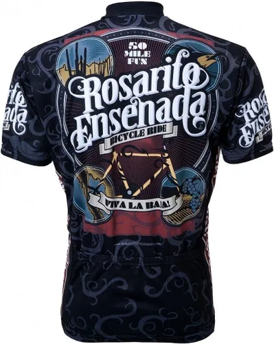 Miniatura 2 de World Jerseys Rosarito Ensenada Viva la Baja - Maillot de ciclismo para hombre