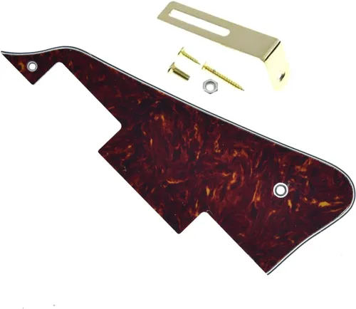 Miniatura 58 de Dopro Golpeador de guitarra LP de 1 capa con soporte cromado para Epiphone Les Paul