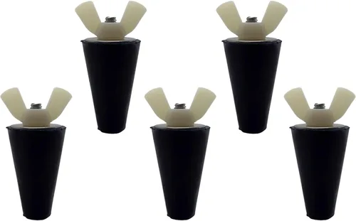 Miniatura 7 de #1-5 Tapón Universal de Goma de Invierno para Orificios de 1/2 Pulgada a 1 Pulgada - Variedad Cónica Multiusos LHTP15 (1)
