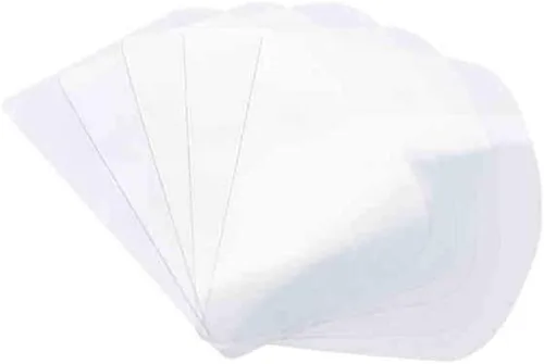 5 piezas de plástico flexible raspador de pasteles más suave transparente espátula raspador de crema para tartas más suave glaseado más suave