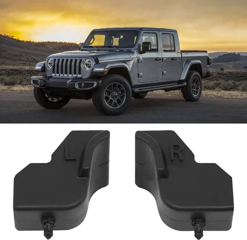 Miniatura 2 de 1 par de topes de goma negros para portón trasero izquierdo y derecho compatibles con Ford F-150 caja de 5.5/6.5 pies 2015-2020, limitador de parada