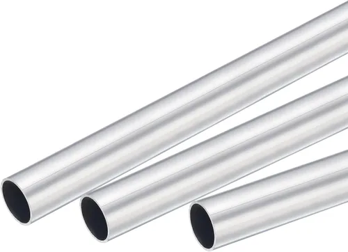 Miniatura 7 de uxcell Tubo redondo de aluminio 6063 0.157 in OD 0.118 in diámetro interior 11.811 in longitud tubería