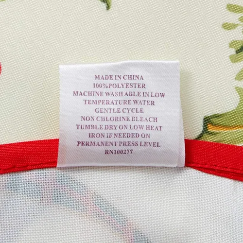 Miniatura 3 de Violet Linen Mantel de Navidad de temporada europea, color beige, 60 pulgadas, redondo