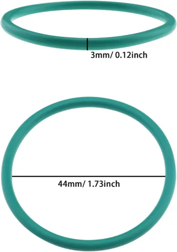 Miniatura 4 de Junta de sellado de junta tórica colector de escape de motocicleta 0770440030 250526006 C02060510 compatible con KTM SX/EXC/XC/XC-W