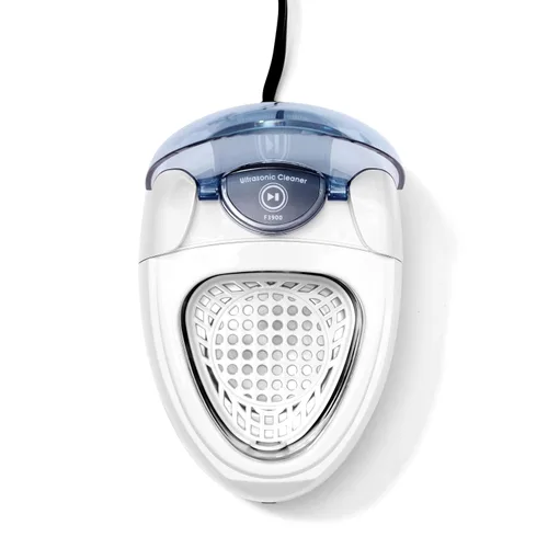 Miniatura 11 de iSonic Limpiador ultrasónico de dentadura/alineador/retenedor para todos los aparatos dentales y de la apnea del sueño (F3900)