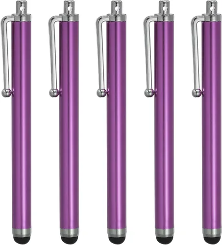 Miniatura 10 de MECCANIXITY 5 lápices capacitivos universales para pantallas táctiles, alta sensibilidad, para teléfono, tableta, todos los dispositivos de pantalla