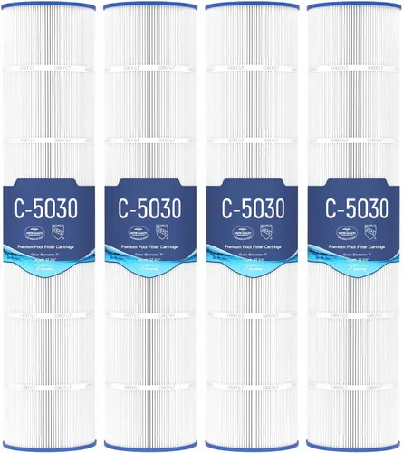 Miniatura 9 de Cartuchos de filtro de piscina C500, compatibles con Hayward C500, CX500-RE, Pleatco PA50-EC, Unicel C-7656, Filbur FC-1240, 50 pies cuadrados