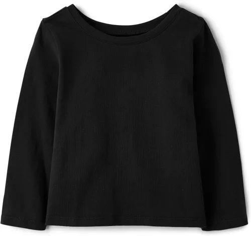 Miniatura 38 de The Children's Place - Camiseta básica de mangas largas para niñas, ideales para vestir debajo de otras prendas