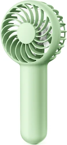 Miniatura 10 de Gaiatop Mini ventilador de mano portátil, 3 velocidades potente operado con batería, pequeño ventilador personal recargable por USB para pestañas