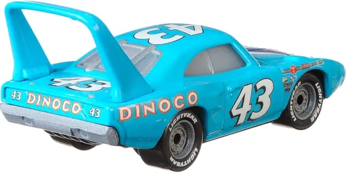 Miniatura 4 de Mattel Disney y Pixar Cars - Vehículos fundidos a presión a escala 1:55, autos de juguete coleccionables, El Rey
