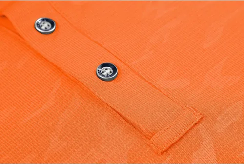 Miniatura 6 de SWISSWELL Camisas polo de manga corta para hombre, camisas de golf catiónicas con cuello