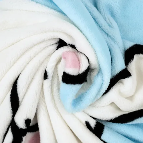 Miniatura 7 de Sanrio Cinnamoroll Bedding - Manta de felpa de 90 x 62 pulgadas, suave y acogedora manta Kawaii para sofá, cama y viajes, regalo coleccionable