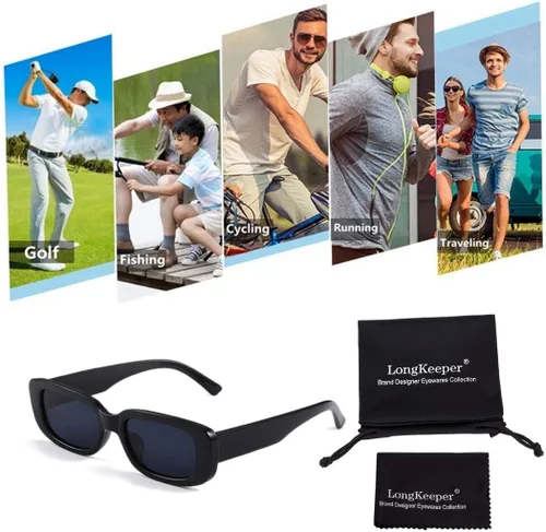 Miniatura 4 de Long Keeper - Gafas de sol rectangulares para mujer (protección UV 400)