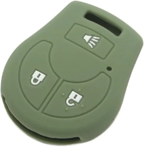 Miniatura 4 de SEGADEN Funda protectora de silicona para llave de mando a distancia de 3 botones de Nissan CV2506 Rosa