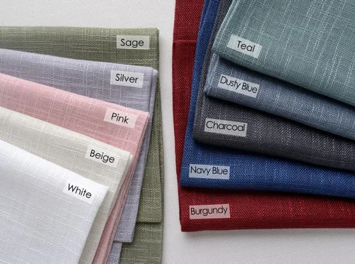 Miniatura 5 de Cortinas para sala de estar de 2 paneles (2 x 37 pulgadas de ancho), cortinas con textura de lino, con ojales, de la marca Miuco
